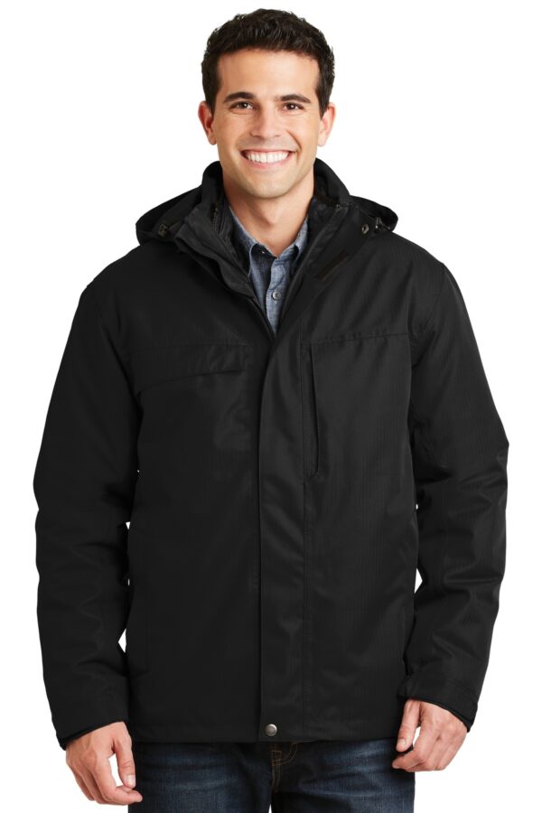 Port Authority Herringbone 3-in-1 Parka. J302 - Image 2345