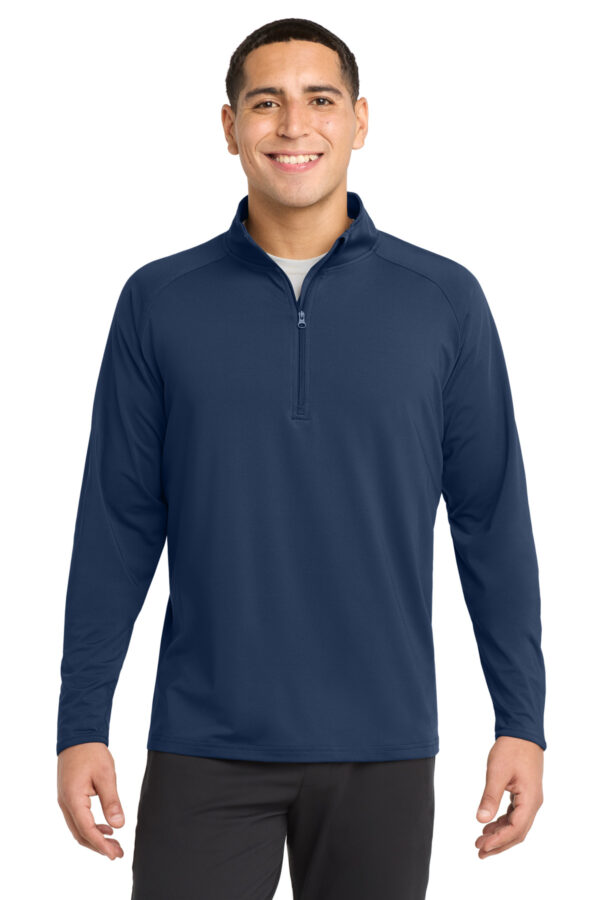 Sport-Tek Sport-Wick Stretch 1/4-Zip Pullover. ST850 - Image 51