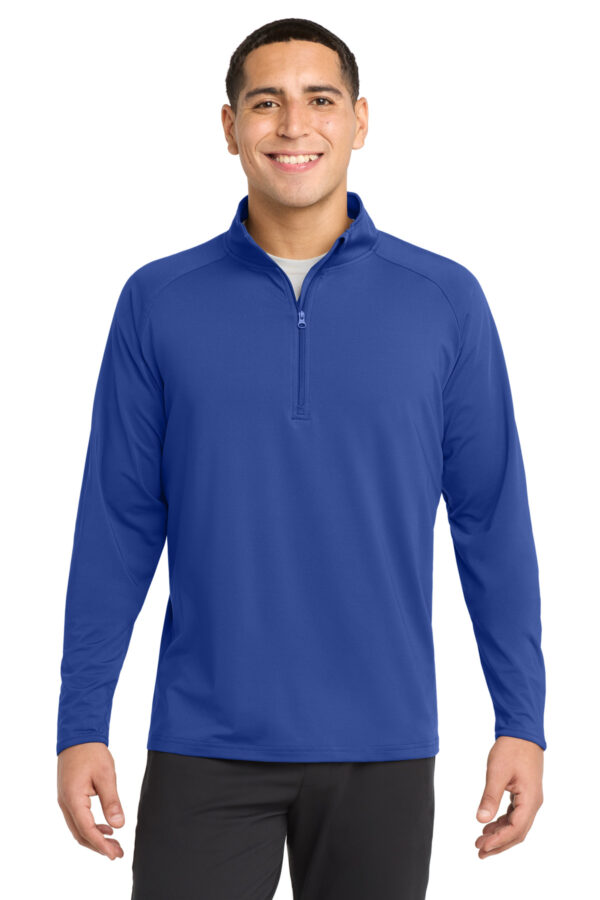 Sport-Tek Sport-Wick Stretch 1/4-Zip Pullover. ST850 - Image 76