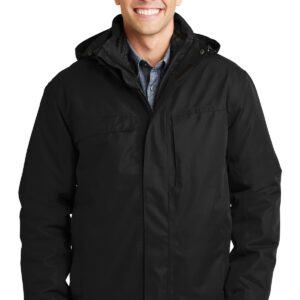 Port Authority Herringbone 3-in-1 Parka. J302