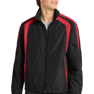 Sport-Tek Colorblock Raglan Jacket. JST60